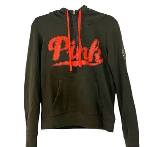 VS PINK half-zip hoodie